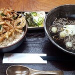 Eki Soba - ミニ丼セット　1000円