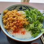 丸亀製麺 - とろ玉うどん（冷）<並>　(490円)