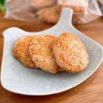 喫茶去 ありまま - クロッカン(カリカリアーモンド)
      アーモンドの香ばしい香りと
      カリカリの食感がクセになります♪♪