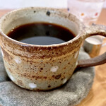 喫茶去 ありまま - 珈琲が可愛いお座布団に座ってます♡