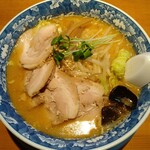 中華そば とみ屋 - みそセット チャーシュートッピング