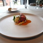 ノノカ レストラン - ✿仔羊/春野菜（しっとり美味）