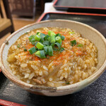 こんぴら茶屋 - ライスを入れてリゾット風に。