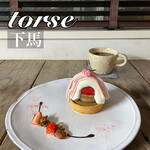 torse - 【姉妹店】
            『桜餅のタルト¥750』
            『ブレンド¥580』