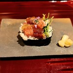 銀座 しのはら - 鮪の太巻き