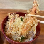 加瀬 - 海鮮天丼　５４０円