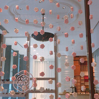 HIGASHIYA GINZA - 入口のデコレーション　お菓子みたい