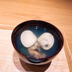 わたべ - ⚫肝すい　今日は蛤入りでした