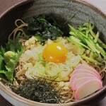 冷やしたぬき蕎麦