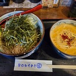 つけ蕎麦 ボンサイ - ごまだれ鶏つけ蕎麦