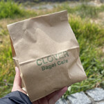 クローバーベーグルカフェ - 無料の紙袋