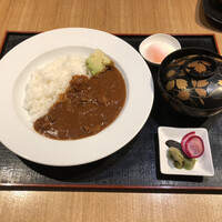築地ボン・マルシェ - カレーセット