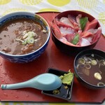 横浜魚市場卸協同組合 厚生食堂 - 海鮮丼と牛すじ煮込みカレーうどん