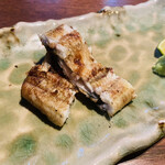 新宿うな鐵　恵比寿店 - 鰻の白焼き。