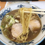 らーめんや天金 四条店 - 中細ちぢれ麺