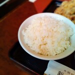 新新園 - ごはん　普通盛