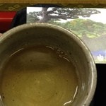 由志園　紅葉 - 高麗人参茶は、飲めませんでした。>_<  2013.1.27(日)読売旅行、出雲大社日帰りツアーの夕方の軽食で(^_^)