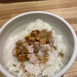 MEN-EIJI - 小ライスサイズの焼き豚ご飯