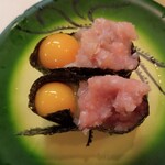 回転寿司すノ家 - うずら鉄火