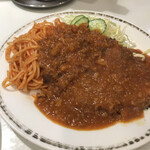 カレーの店 タカサゴ - ハンバーグ