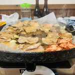 韓国家庭料理 漢陽 - サムギョプサル-1