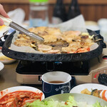 韓国家庭料理 漢陽 - サムギョプサル-2