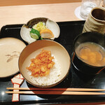 にい留 - 天丼としじみ汁