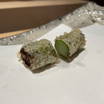 にい留 - アスパラガス根元。アスパラガスだけでこんなに楽しめるとは‥