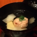 梢 - 海老しんじょう椀