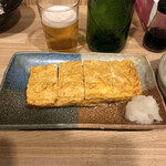 手打ちそばちくま - 卵焼き