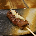 日南 - 牛レバ串焼