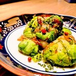 you me 縁 - 芽キャベツのペペロン!