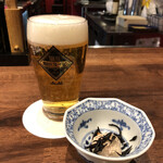 焼鳥 トリビアン - ランチビール　300円