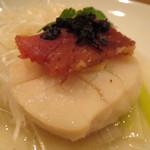 レンゲ - 帆立の香り蒸し ブラック・ビーンズで1