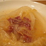 レンゲ - 白菜のステーキ 金華ハムで1