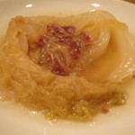 レンゲ - 白菜のステーキ 金華ハムで2