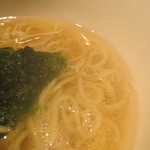 レンゲ - 鯛ラーメン 浜名湖産のあおさで1