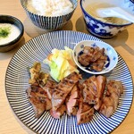 Sumiyaki Gyuutan Higashiyama - 牛たん定食