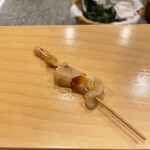 鮨 やすみつ - 北寄貝のひも