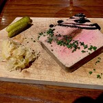 トラディシオン 日本橋 - マロン・イチジク・鶏白レバーのテリーヌ