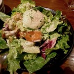 トラディシオン 日本橋 - 正確な名前は忘れたがボリュームたっぷりのサラダです