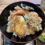 馳走屋 菜乃花 - 特製天丼【2022.3】