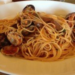 バーカロ・カヴァタッピ - アサリのトマトソース