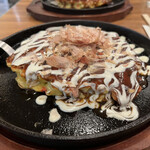 Okonomiyaki Tampo Po - ふわふわ分厚いお好み焼き♡焼いてくれます！