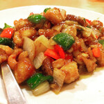 麒麟楼 - 鶏肉とカシューナッツ炒め