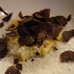 cenci - トリュフ後。筍とトリュフの味がベストマッチ。パスタだけでなく、リゾットも毎回美味しい。好き！！