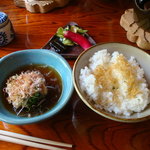 松籟庵 - じゃこご飯