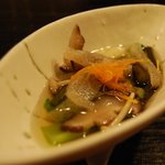 時の宿 すみれ - （夕食）すみれの冷汁