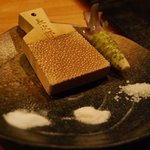 時の宿 すみれ - （夕食）サーロインステーキ用の塩やワサビ