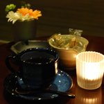 時の宿 すみれ - （夕食）コーヒー